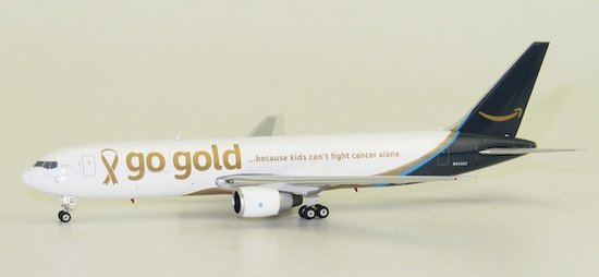 Boeing 767-300ER Amazon Prime Air "go gold"